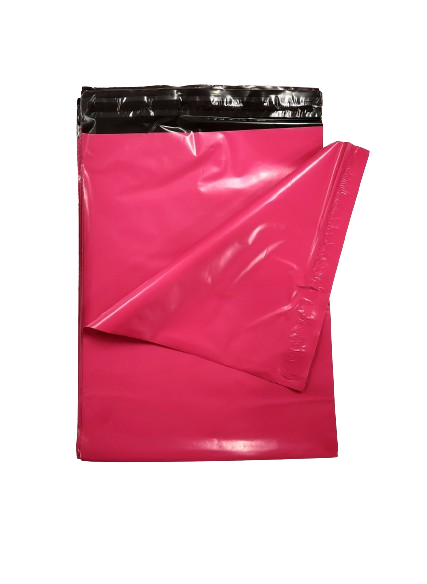 Hot Pink Poly Mailers