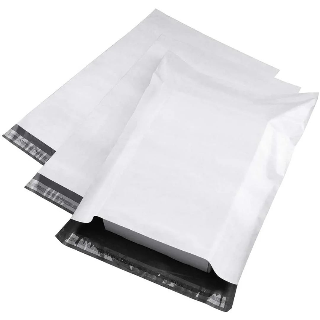 White Poly Mailers