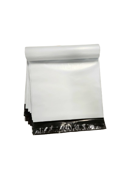 White Poly Mailers